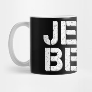 Jeff Beck Distressed Mug